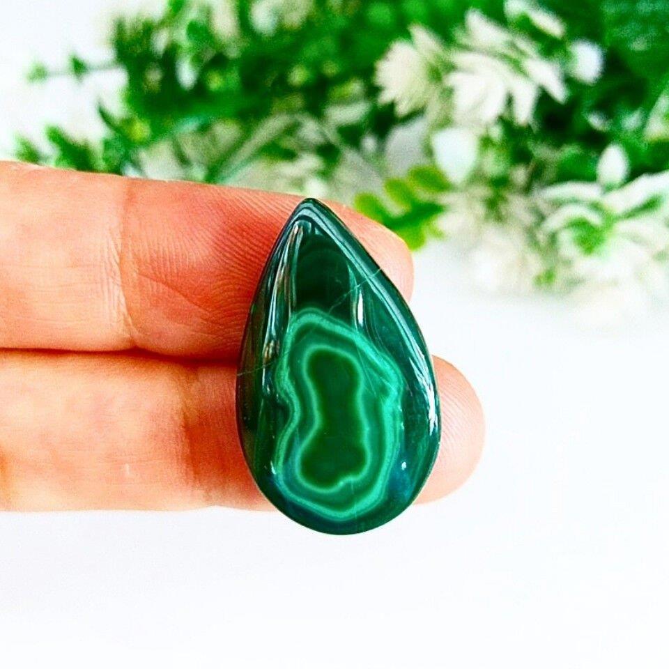 Malachit Naturstein Cabochon – KAB445