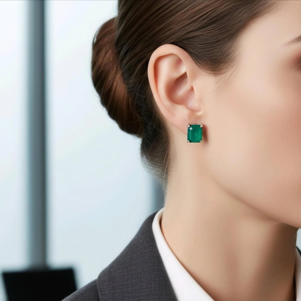 Paraiba Turmalin Özel Tasarım Küpe – KP1019