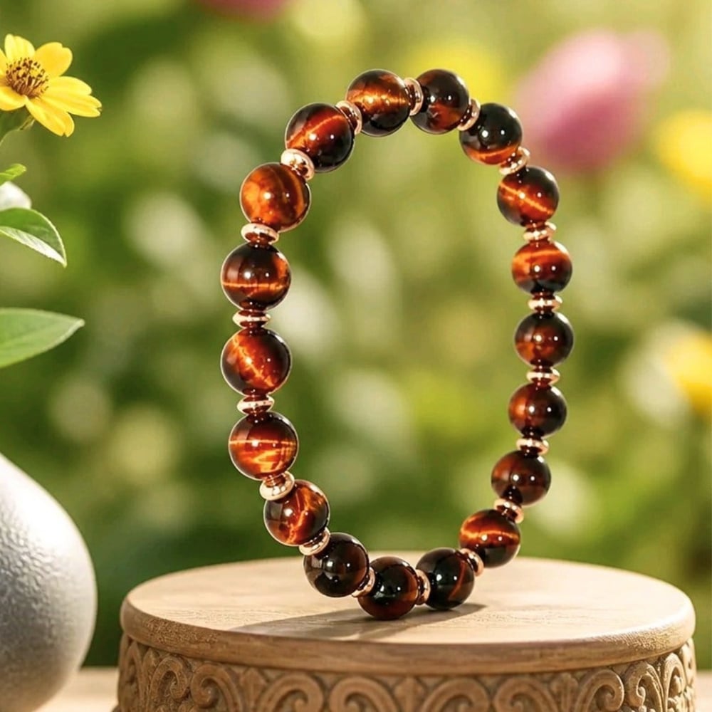 Şahin Gözü Doğal Taş Bileklik 8 mm – BLK1025
