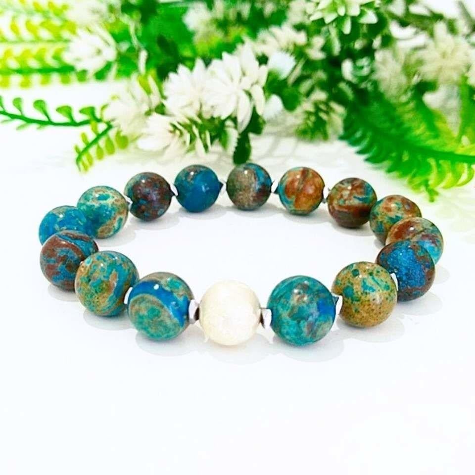 Shattuckite Natursteinarmband 10 mm – BLK729