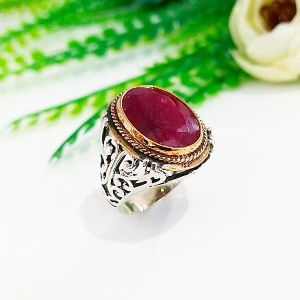 Rubin Herren Ring – ERY33
