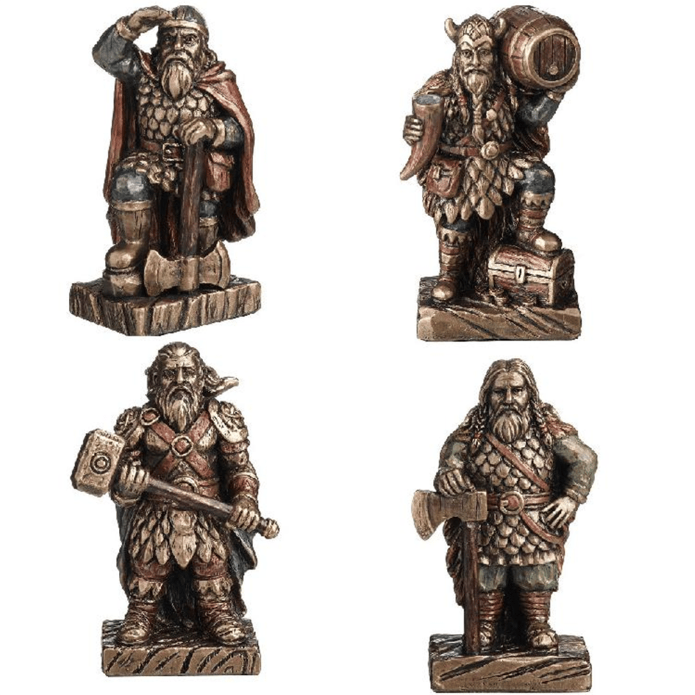 Veronese Design 4 Lü Viking Savaşçılar – Mitoloji ve Tarih Figürü
