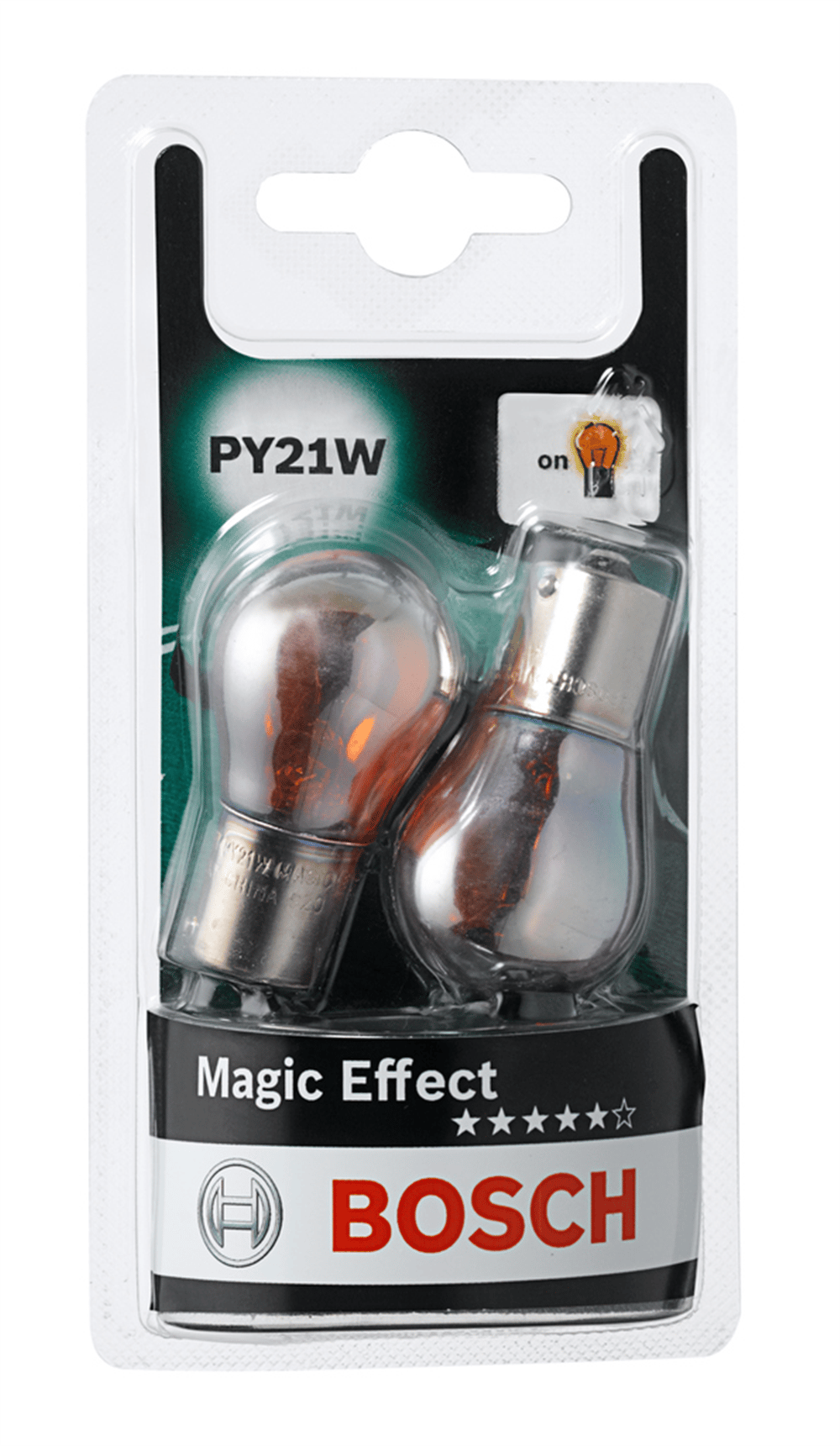 AMPUL MAGİC EFFECT 12V PY21W 21 W BAU15S TEKLİ JİLETİN PAKET ALFA ROMEO, AUDI, BMW, CITROEN, FIAT, FORD, HONDA, JAGUAR, LADA, LANCIA, MAZDA, MERCEDES-BENZ, MITSUBISHI, NISSAN, OPEL, PEUGEOT, PORSCHE, RENAULT, ROVER, SEAT, SKODA, TOYOTA, VW, DACIA, GA