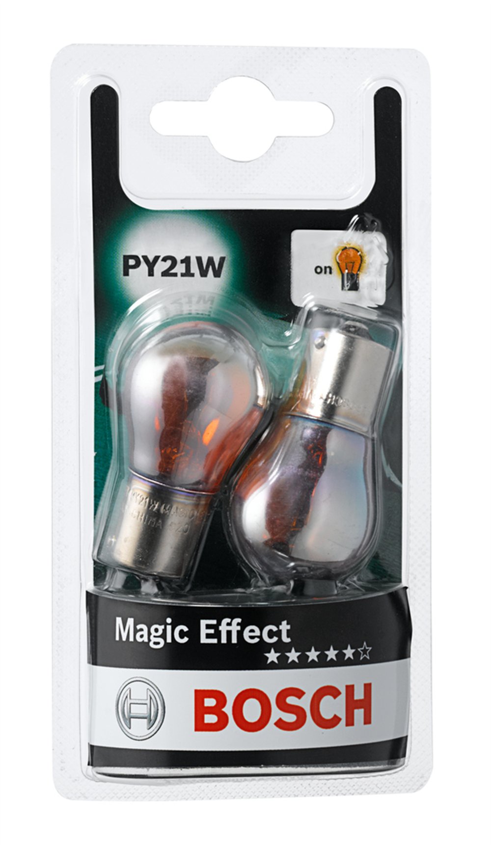 AMPUL MAGİC EFFECT 12V PY21W 21 W BAU15S TEKLİ JİLETİN PAKET ALFA ROMEO, AUDI, BMW, CITROEN, FIAT, FORD, HONDA, JAGUAR, LADA, LANCIA, MAZDA, MERCEDES-BENZ, MITSUBISHI, NISSAN, OPEL, PEUGEOT, PORSCHE, RENAULT, ROVER, SEAT, SKODA, TOYOTA, VW, DACIA, GA