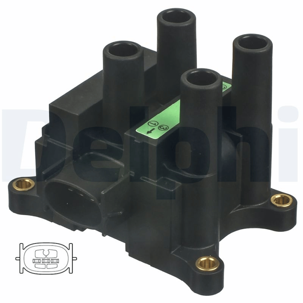 ATEŞLEME BOBİNİ FORD ESCORT VI 1.6 I 16V/1.8 16V/1.3 95-99, ESCORT VI CABRIO 1.8 16V/1.6 16V 95-99, FIESTA IV 1.3 I/1.4 I 16V/1.6 16V 00-02, FOCUS 1.4 16V/1.6 16V/1.8 16V/2.0 16V 98-04 