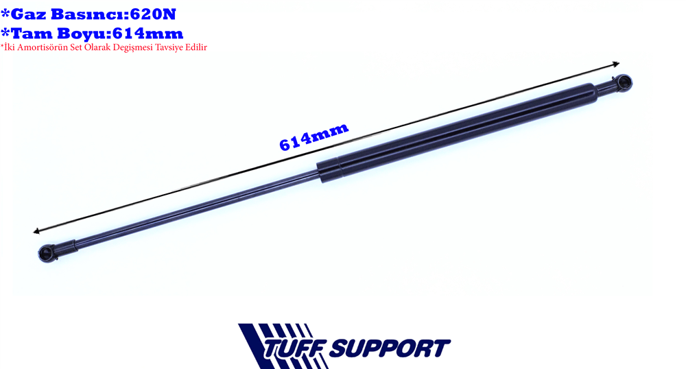 BAGAJ AMORTİSÖRÜ OPEL CORSA A82-93 