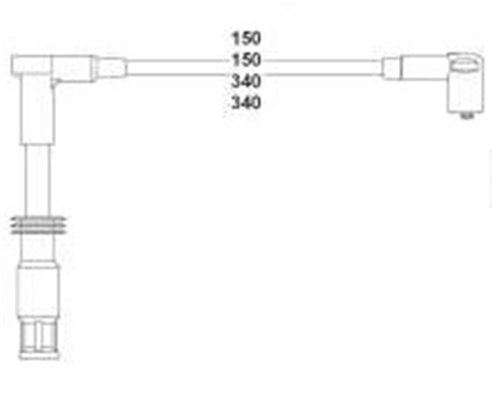 BUJİ KABLO SETİ ALFA ROMEO 156 1.6 / 2.0 