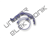 BUJİ+BOBİN KABLOSU KISA BOBİN KABLO FIAT TIPO S/SX/SLX/AK/SW, TEMPRA S/SX/SLX/AK/SW 1.4/1.6 88-99 