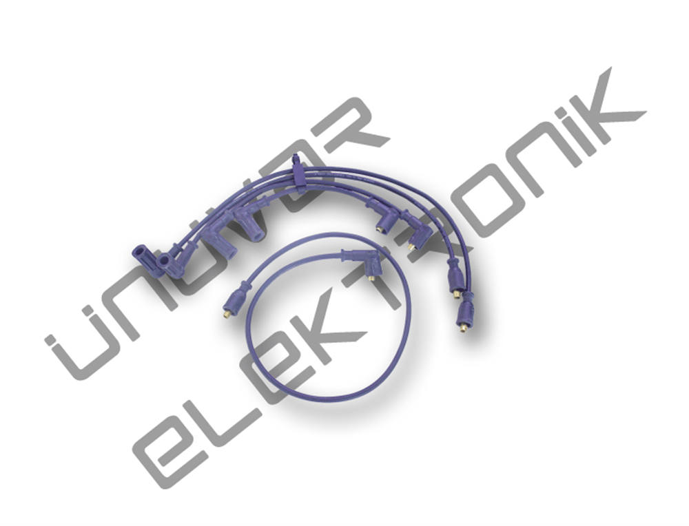 BUJİ+BOBİN KABLOSU KISA BOBİN KABLO FIAT TIPO S/SX/SLX/AK/SW, TEMPRA S/SX/SLX/AK/SW 1.4/1.6 88-99 