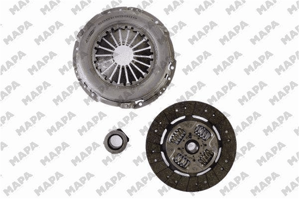 DEBRİYAJ SETİ BASKI DİSK BİLYA FORD TRANSIT 2.4 TDCI RWD 06-14 ( 000255020 Servis Seti (Baskı Disk Rulman) ) 