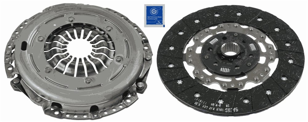 DEBRİYAJ SETİ BASKI+DİSK VW TRANSPORTER V 2.5 03-09 