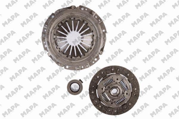 DEBRİYAJ SETİ BASKI+DİSK+BİLYA FORD SIERRA HB 1.8 TD 88-93, SCORPIO (GAE / GGE / GBG / GB4 ) 