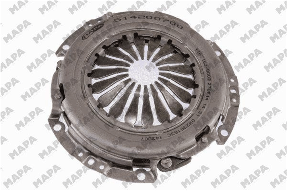 DEBRİYAJ SETİ BASKI+DİSK+BİLYA PEUGEOT 208 I 1.4 HDI 12=>, 206+, 207, 2008 1.4 HDI 09=>, CITROEN C3 II 1.4HDI 09=> 