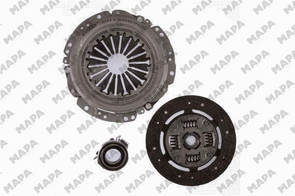 DEBRİYAJ SETİ BASKI+DİSK+BİLYA TOYOTA COROLLA E10 1.3 95-97 