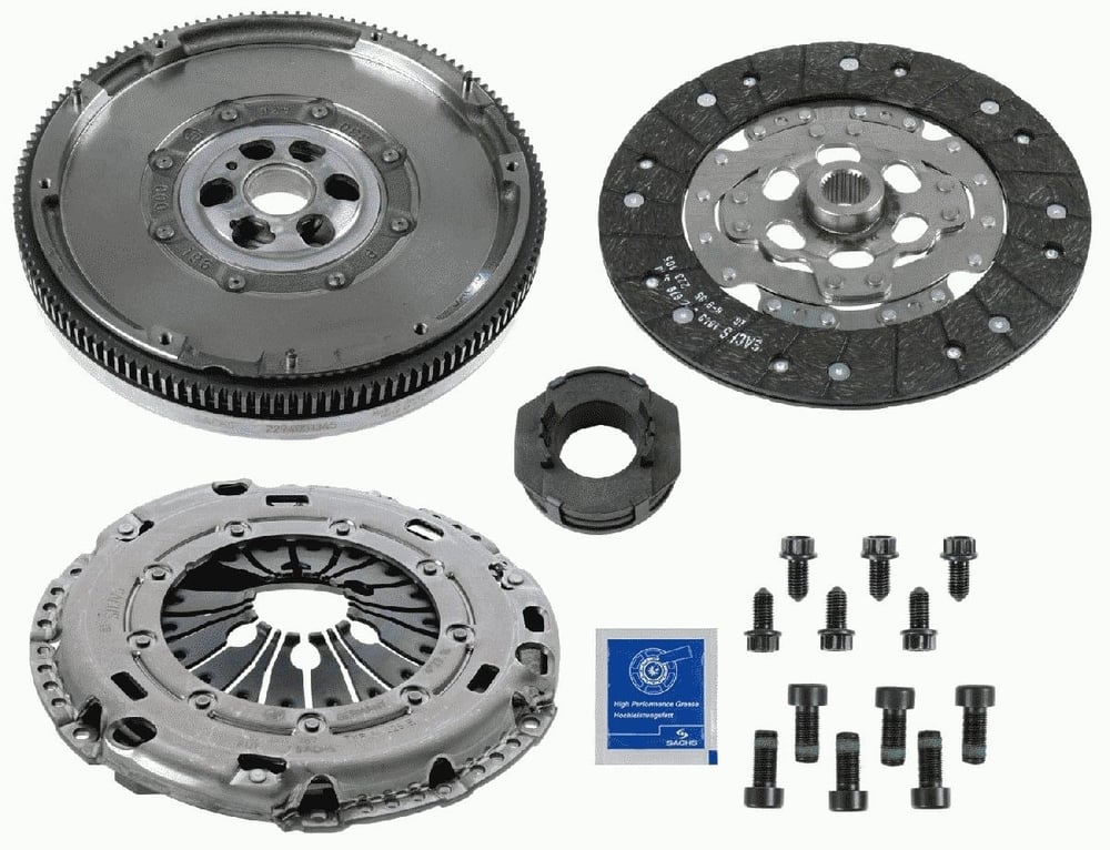 DEBRİYAJ SETİ BASKI+DİSK+BİLYA+VOLAN VW CADDY III TRANSPORTER T5 GOLF VIJETTA III 1.6 TDİ 1.9 TDİ 2004-2013 AXB-BJB-CAYC
