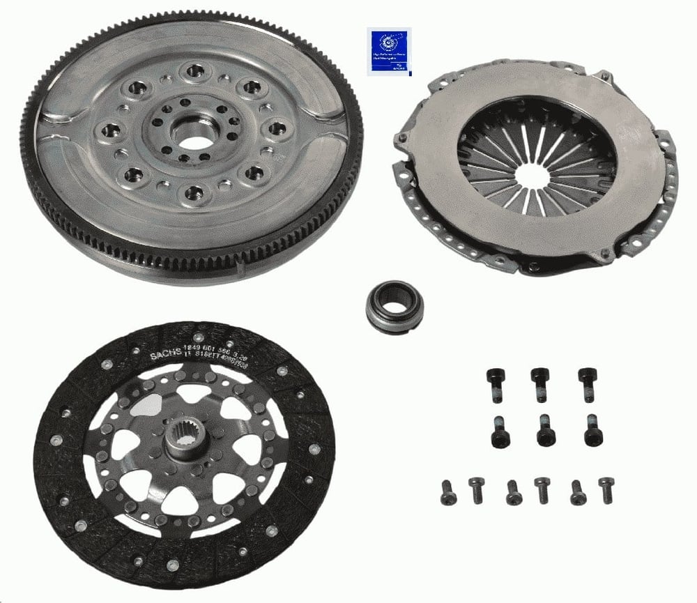 DEBRİYAJ SETİ VOLAN+BASKI+DİSK CITROEN BERLINGO 1.6 05-11, C4 I 1.6 04-11, C5 II 04 =>, PEUGEOT 206 04 =>, 207 1.6 06-13, 307 1.6 04-08, 308 I 1.6 07-14 
