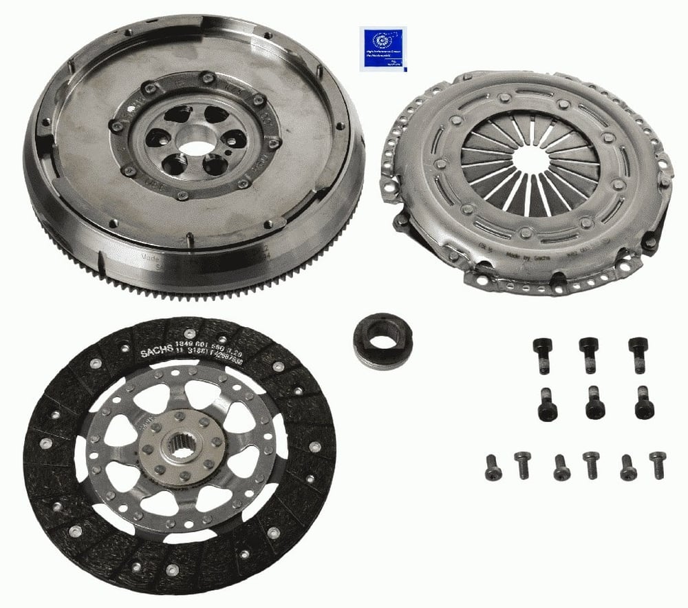 DEBRİYAJ SETİ VOLAN+BASKI+DİSK CITROEN BERLINGO 1.6 05-11, C4 I 1.6 04-11, C5 II 04 =>, PEUGEOT 206 04 =>, 207 1.6 06-13, 307 1.6 04-08, 308 I 1.6 07-14 
