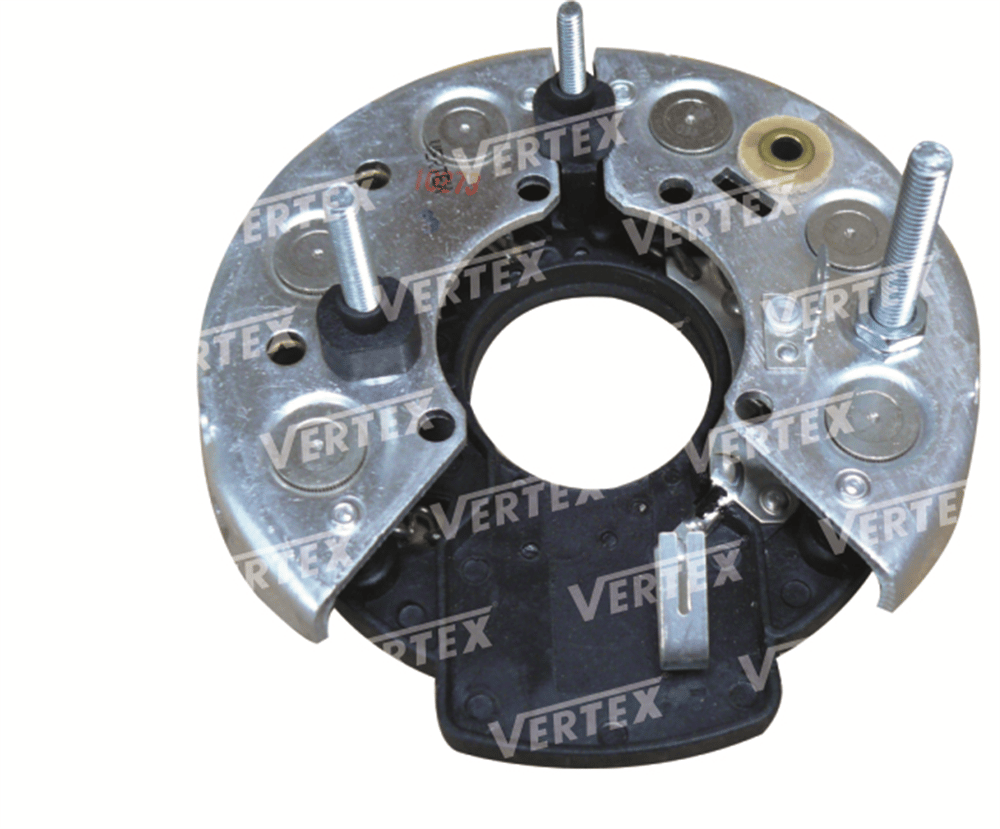 DİOT TABLASI 35-55A VBR0313 MERCEDES - MAN SCANIA - DAF - RENAULT - STEYR BOSCH TİPİ DİOT:6 ÇAPI:114mm CİVATA:6-4-5mm DEVİR SAATLİ 