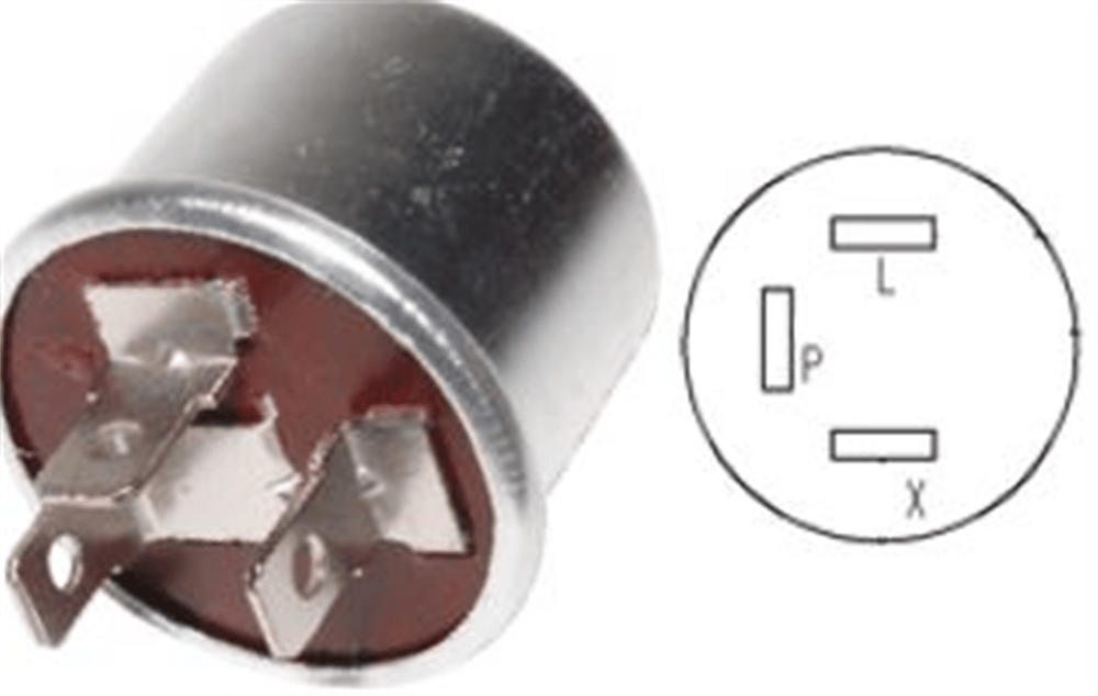 FLAŞÖR 12V VF301 UNIVERSAL TERMİKLİ 