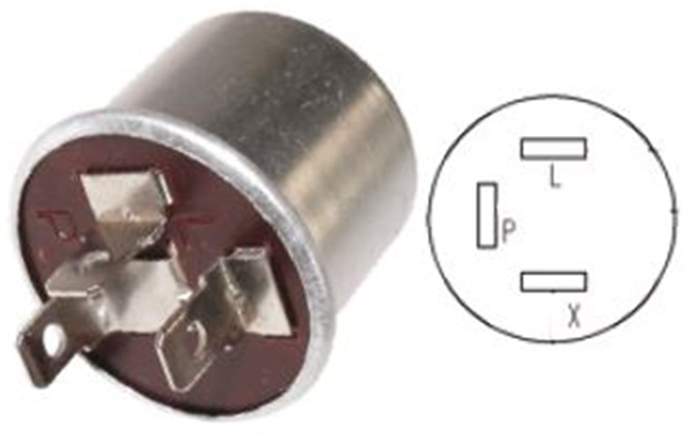 FLAŞÖR 24V VF302 UNIVERSAL TERMİKLİ 