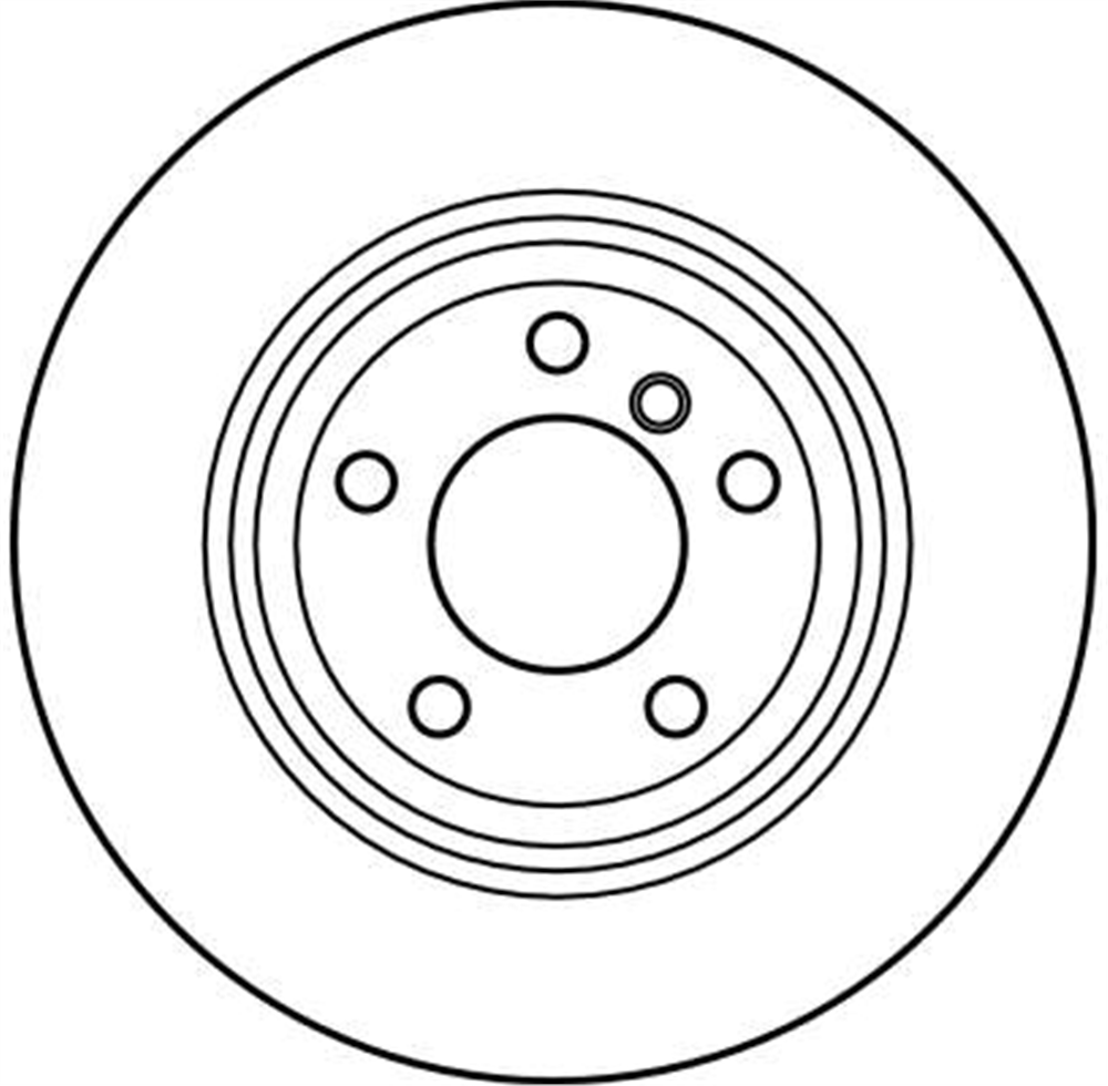 FREN DİSKİ ARKA 5 BİJON,BOYALI, 324 MM BMW X5 3.0 D 01-06, 3.0 İ 00-06, 4.4 İ 00-06
