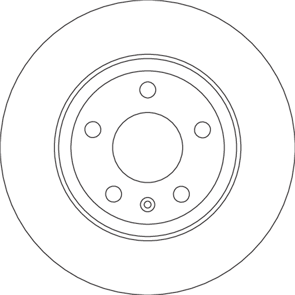 FREN DİSKİ ARKA BOYALI, 5 BİJON, 288MM AUDI A4 1.6 04-08, 2.0 TFSİ 04-08, 3.0 QUATTRO 04-06, 3.2 TFSİ 05-08, 2.0 TDİ 06-08, 2.5 TDİ 04-06, 2.7 TDİ 05-08 