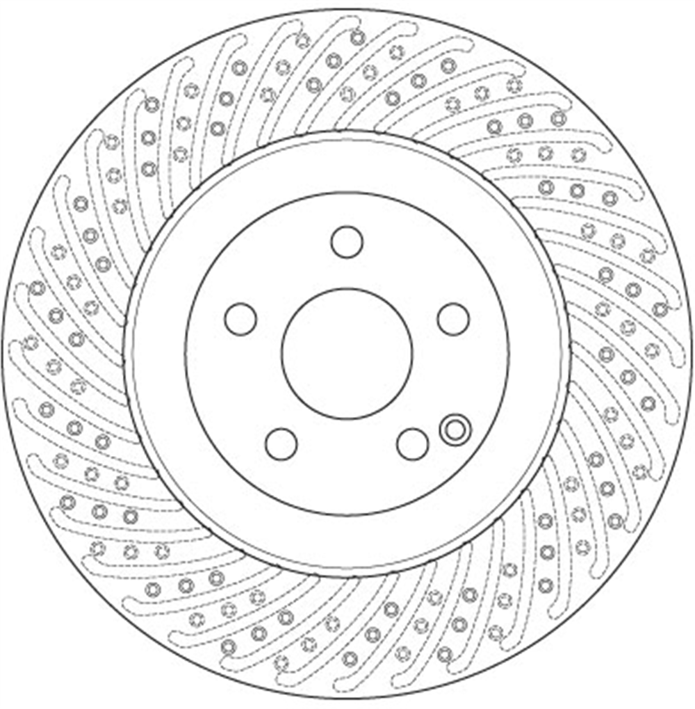 FREN DİSKİ ÖN E-SERİSİ (W211) E 500,E 420 CDI (01 