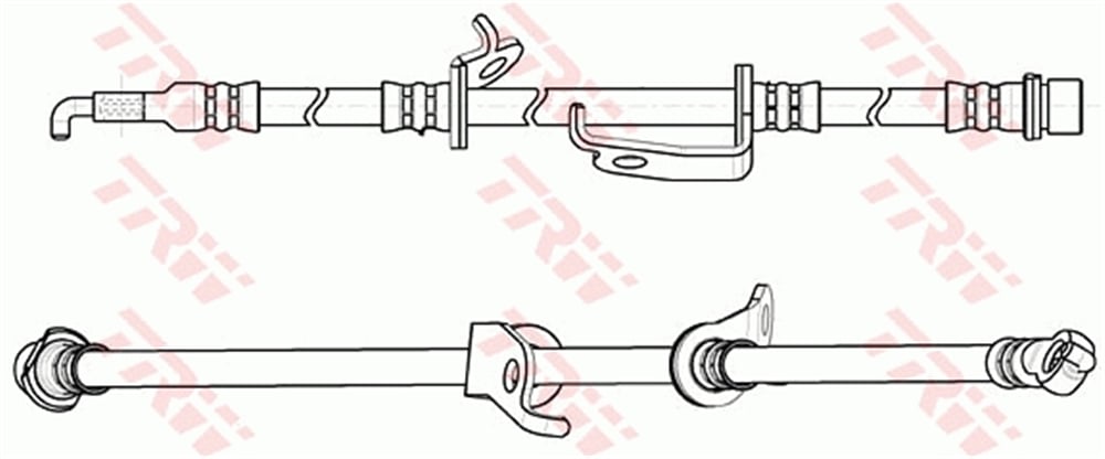 FREN HORTUMU ÖN SOL TOYOTA RAV 4 III 2.0 4WD 06-13, 2.0 08-13, 2.2 D 4WD 06-13, 2.2 D 06-12 