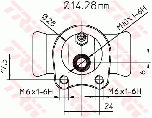 FREN SİLİNDİRİ ARKA SAĞ-SOL 14,3 MM OPEL CORSA A HB 1.0 82-93, 1.2 İ 89-93, 1.3 85-89, 1.3 İ 86-90, 1.3 S 82-89, 1.4 İ 90-93, 1.4 S 90-93, 1.6 GSİ 88-93, 1.5 D 87-93, KADETT C 1.2 73-77, 1.2 S 73-79, KADETT D 1.2 79-84, 1.2 S 79-84, 1.3 N 79-84, KADE