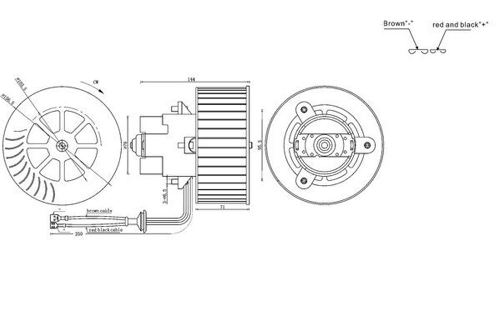KALORİFER MOTORU OPEL OMEGA B 2.0 94-00, 2.0 16V 94-99, 2.2 16V 99-03, 2.5 V6 94-00, 2.6 V6 00-033.0 V 6 94-01, 2.5 D 94-99, 2.2 DTI 16V 00-03, 2.5 TD 94-03 