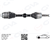 KOMPLE AKS SAĞ GETZ 1.5 CRDİ 03-09 ABS Lİ 48DİŞ 578mm