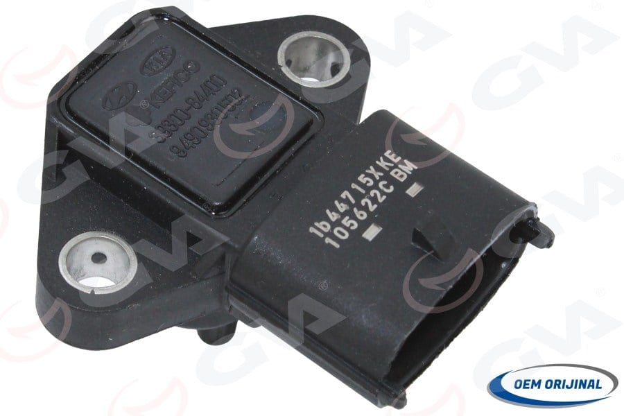 MAP SENSÖRÜ - Mutlak basınç sensörü - vakum sensörü HYUNDAI-KIA ACCENT ERA. GETZ. CERATO. RIO 1.5L D 4FA 06-10 İ20. İ30. CEED. SOUL. CARENS 1.4L 1.6L D4FC D4FB 08-> İ10. PICANTO 1.1L 07-10