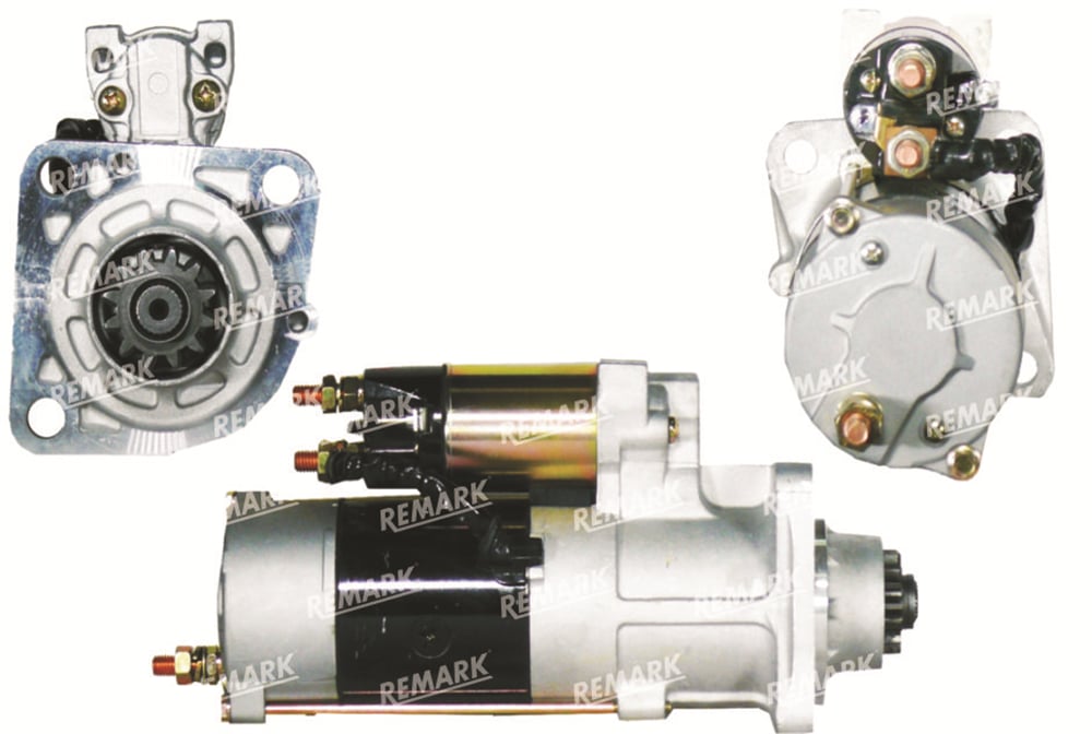 MARŞ MOTORU STR6200 24V 5.5KW 12 DİŞ MITSUBISHI TİPİ [ RENAULT PREMIUM 96 =>, KERAX 97 => ] 