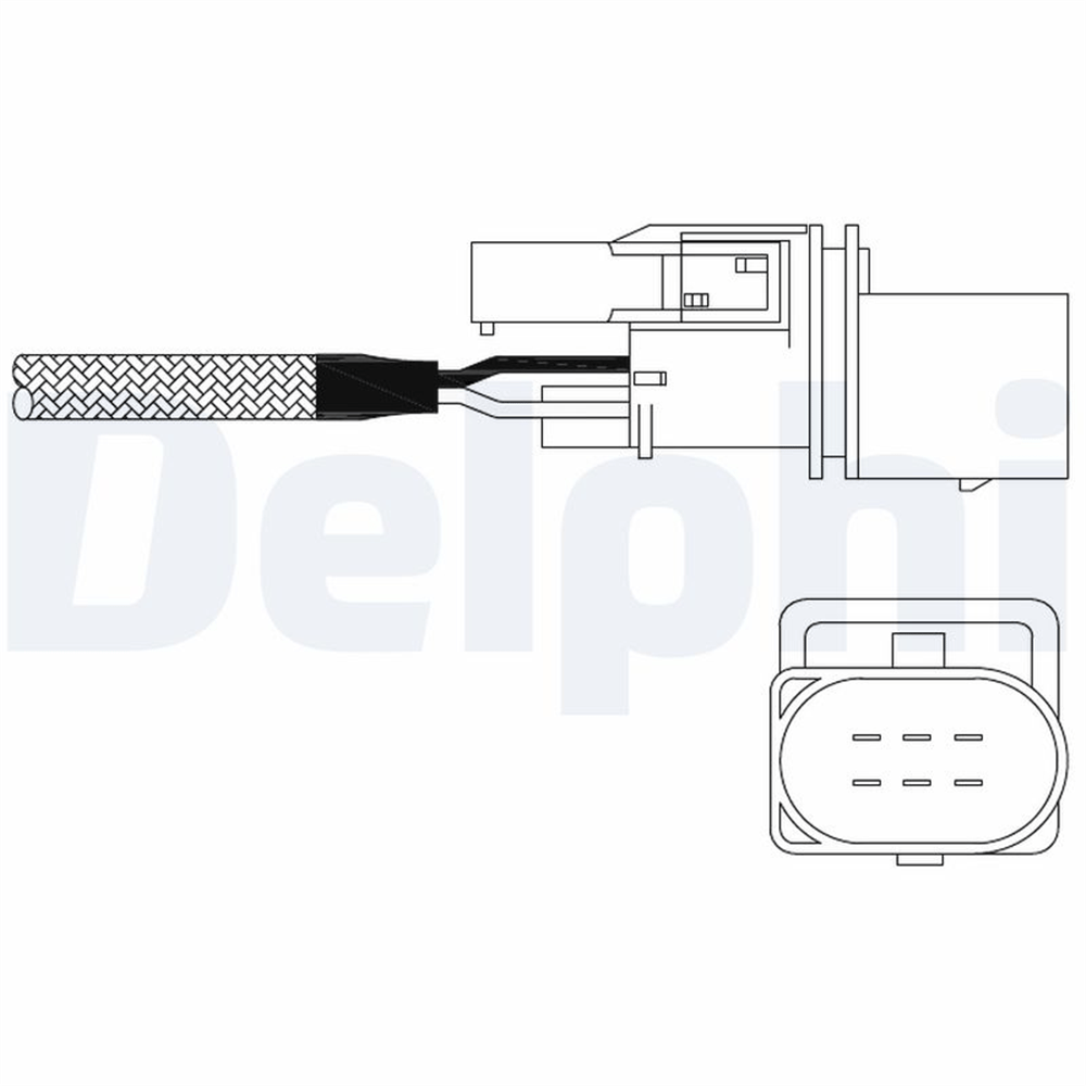 OKSİJEN (LAMBDA) SENSÖRÜ BMW 316 İ 02-05, 318 İ 01-05, 316 Tİ COMPACT 01-04, 318 Cİ CABRİO 01-07, 316 İ TOURİNG 02-05, 318 İ TOURİNG 01-05 