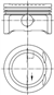 PISTON SEGMAN STD. 90.91mm MERCEDES M111 W202 C208 W210 R170