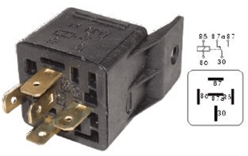 ROLE 12V 20A30A VR0080 UNIVERSAL 5 UÇLU 