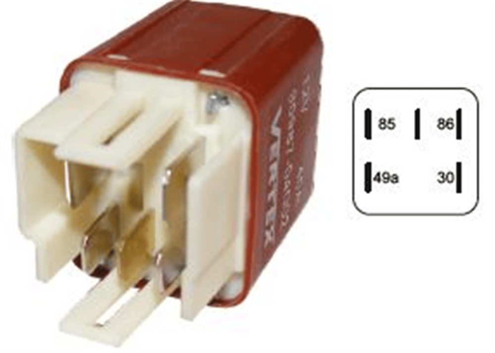 ROLE 12V VR4002 MITSUBISHI 5 UÇLU 