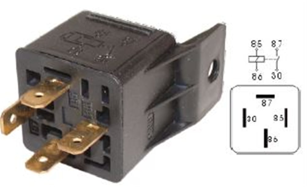 ROLE 24V 30A VR0340 UNIVERSAL 4 UÇLU 