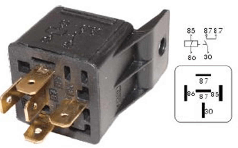 ROLE 24V 30A VR0350 UNIVERSAL 5 UÇLU 
