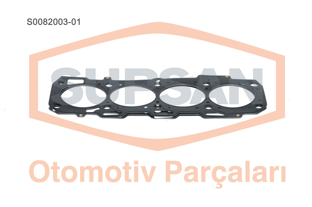 SİLİNDİR KAPAK CONTASI 1 ÇENTİK-ÇOK KATMANLI ÇELİK FIAT DOBLO, MAREA 1.9 JTD, 1.9 MULTIJET ENG. 188 B 2.000 