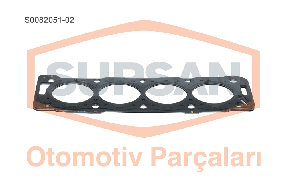 SİLİNDİR KAPAK CONTASI 2 ÇENTİK-ÇOK KATMANLI ÇELİK PEUGEOT PARTNER, CITROEN BERLINGO ENG. DW8 