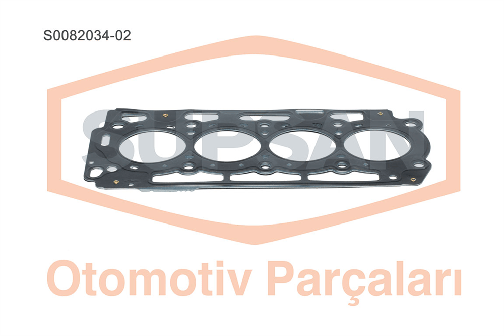 SİLİNDİR KAPAK CONTASI 3 ÇENTİK-ÇOK KATMANLI ÇELİK FORD FIESTA, FUSION 1.4 TDCI DURATORQ 8V 