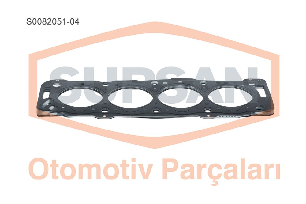 SİLİNDİR KAPAK CONTASI 4 ÇENTİK-ÇOK KATMANLI ÇELİK PEUGEOT PARTNER, CITROEN BERLINGO ENG. DW8 