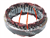 STATÖR 14V 35A ST207 BOSCH TİPİ DIŞ ÇAP:125.0mm İÇ ÇAPI:89.5mm KALINLIK:19.0mm SAPLAMALI 