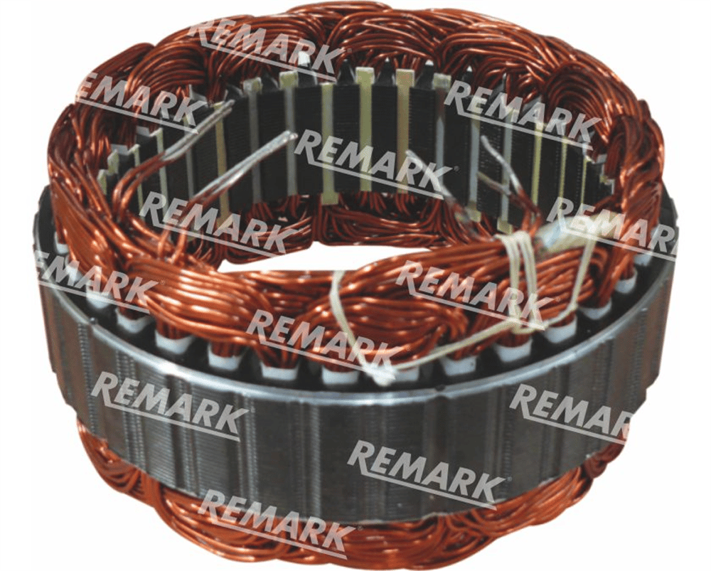STATÖR 24V 60A ST470 ISUZU ŞAMPİYON TURKUAZ HITACHI TİPİ DIŞ ÇAPI:139.5mm İÇ ÇAPI:108.5mm KALINLIK:33.0mm 