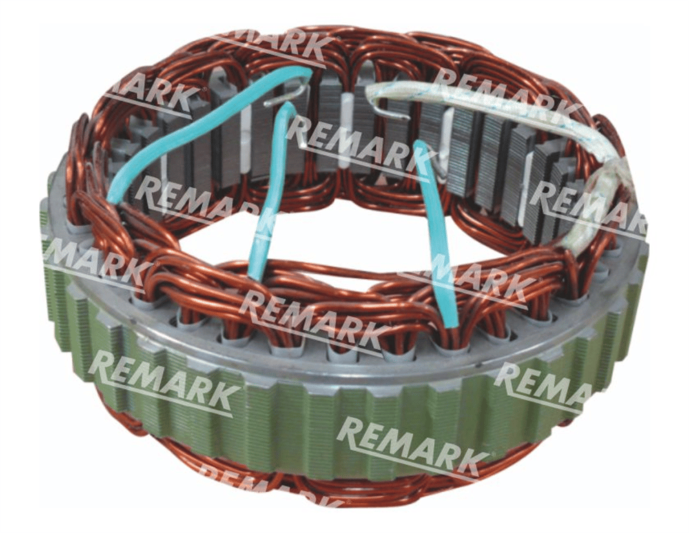 STATÖR 24V ST442 ISUZU OTOBÜS MD27 HITACHI TİPİ DIŞ ÇAPI:139.0mm İÇ ÇAPI:104.0mm KALINLIK:26.0mm 