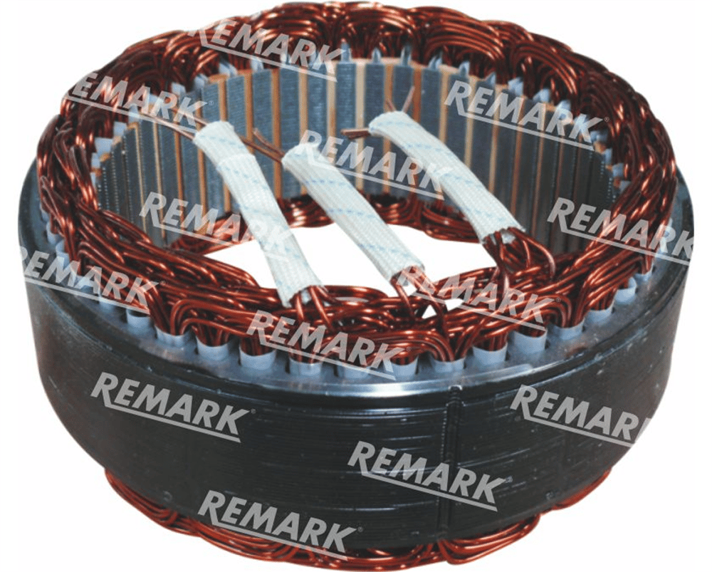 STATÖR 28V 100A ST282 V-8 MERCEDES 0403 - 0304 BOSCH TİPİ DIŞ ÇAP:166.0mm İÇ ÇAPI:126.0mm KALINLIK:44.0mm 