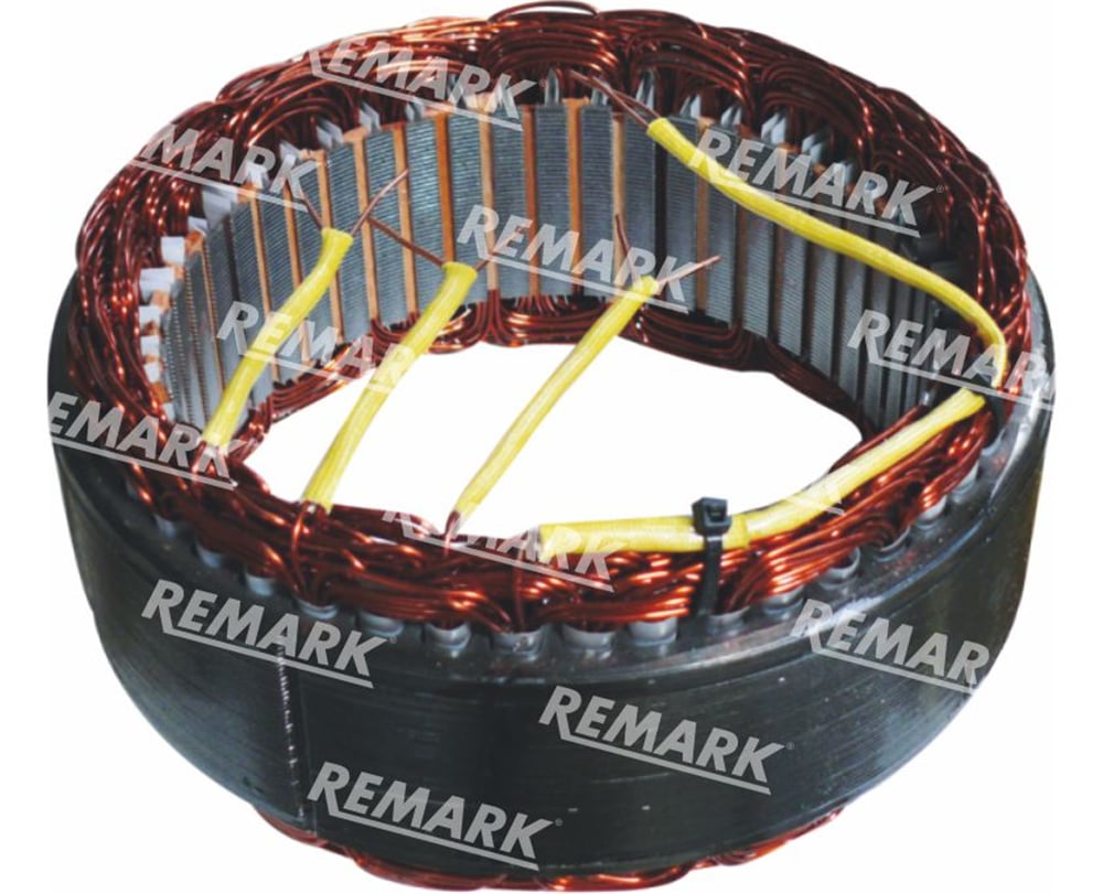 STATÖR 28V 90A ST280 0302 EM. MAN BOSCH TİPİ DIŞ ÇAP:166.5mm İÇ ÇAPI:126.0mm KALINLIK:45.5mm 