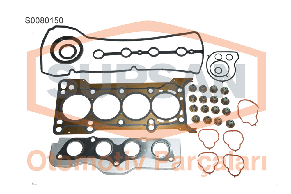 TAM CONTA TAKIMI KEÇELİ, SUBAP LASTİKLİ-SKCLİ MAZDA 3 16V BK16 ENG. B6ZE - Z6 