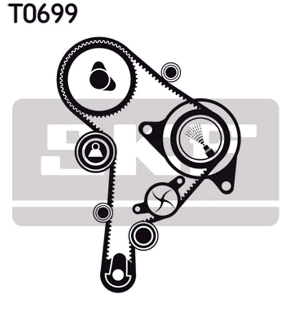 TRİGER SETİ 141X25MM VOLKSWAGEN BORA 1.9 SDI 98-05, 1.9 TDI 98-05, CADDY II MPV 1.9 SDI 95-04, 1.9 TDI 96-04, GOLF IV 1.9 SDI 97-05, 1.9 TDI 97-04, POLO III CLASSIC 1.9 SDI 99-02, 1.9 TDI 96-02, AUDI A3 1.9 TDI 96-01, SEAT CORDOBA 1.9 TDI 96-02, 1.9 